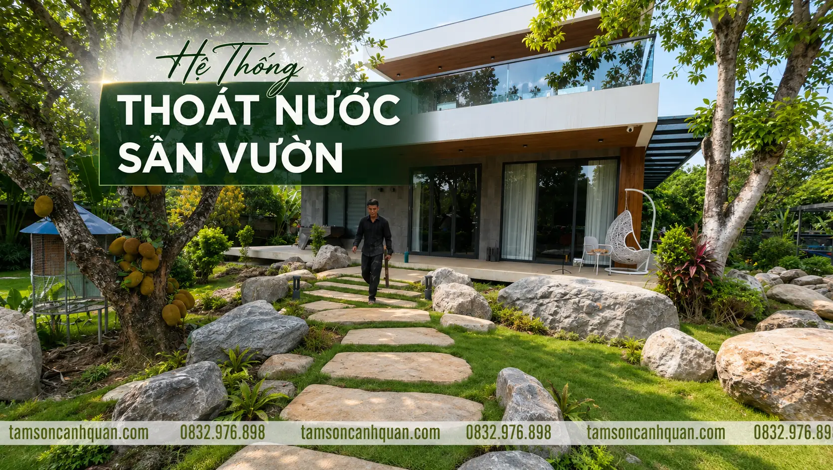 Hệ Thống Thoát Nước Sân Vườn