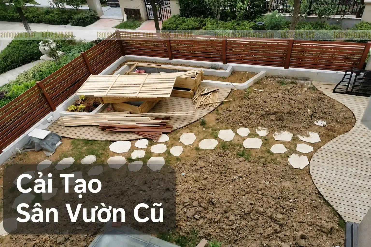 Cải Tạo Sân Vườn Cũ: Nên Giữ Lại Gì Và Thay Đổi Những Hạng Mục Nào?