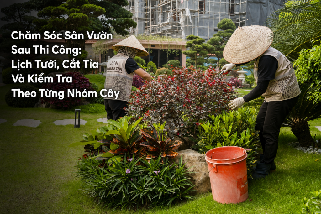 cham soc san vuon sau thi cong 5