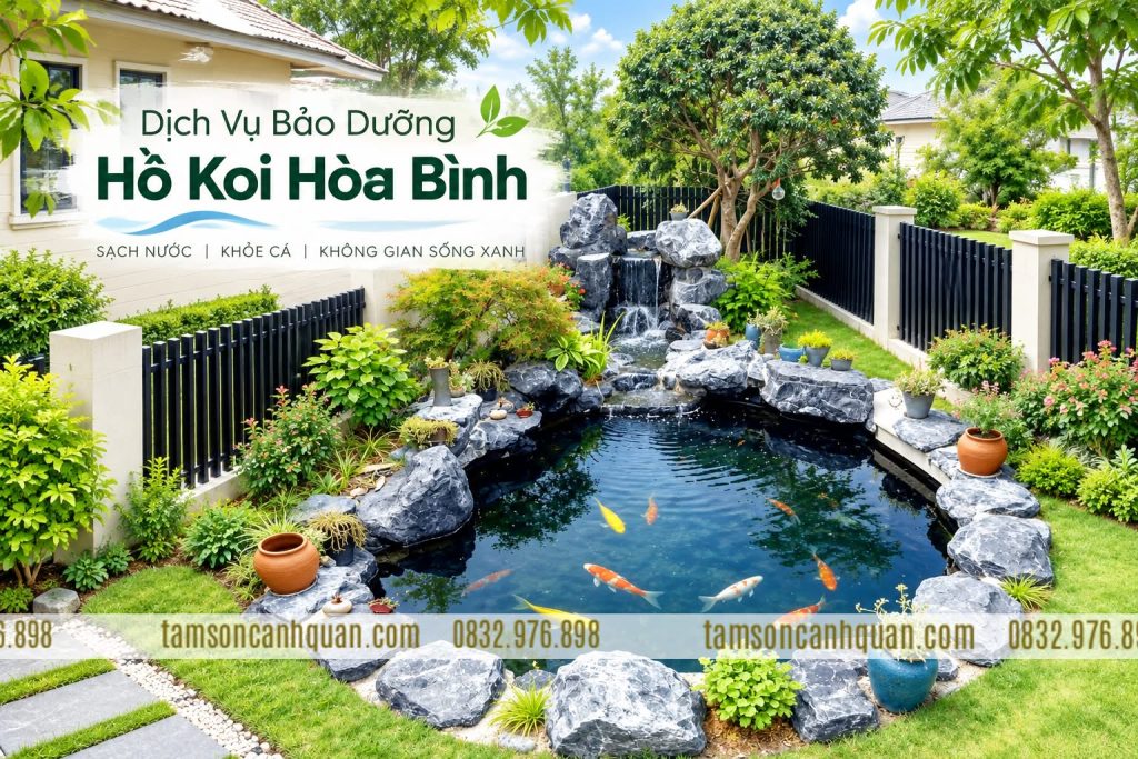 dich vu bao duong ho koi hoa binh