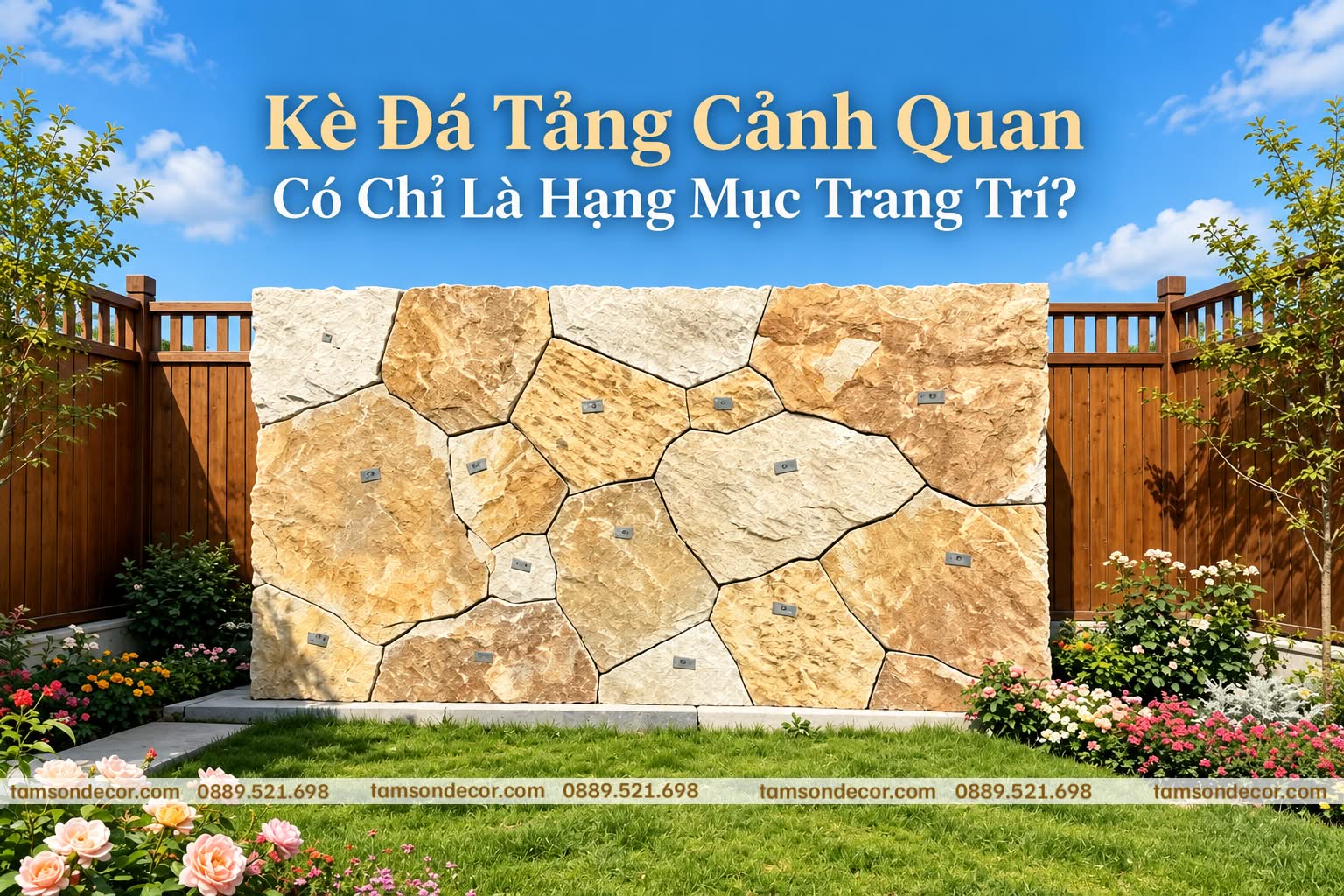 Kè Đá Tảng Cảnh Quan Có Chỉ Là Hạng Mục Trang Trí?