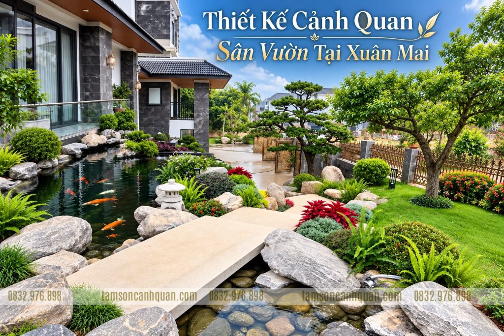 Thiết kế cảnh quan sân vườn